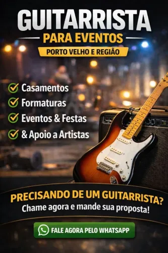 Guitarrista disponível 