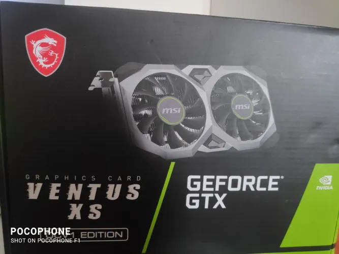 PLACA DE VIDEO GEFORCE GTX 1650 4GB GDDR6 VENTUS XS