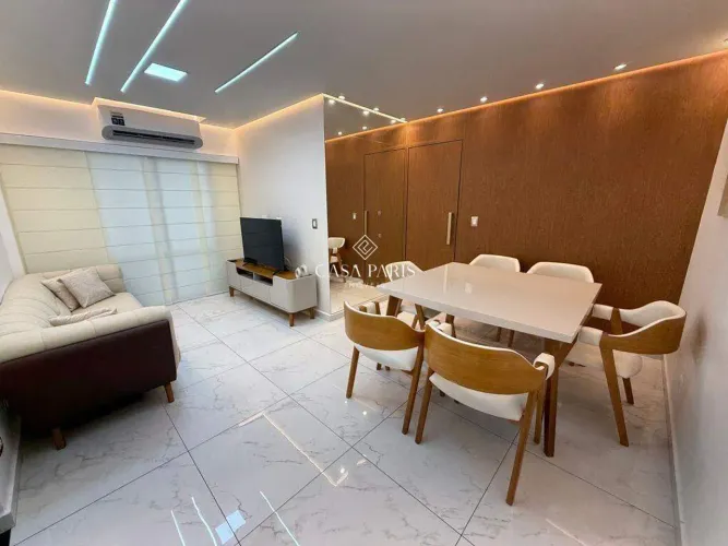Apartamento à venda na Guilhermina (Praia Grande) | 82 m² | 2 dorms (1 suíte) | 2 vagas