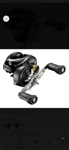 Carretilha shimano curado 300 esquerdo 