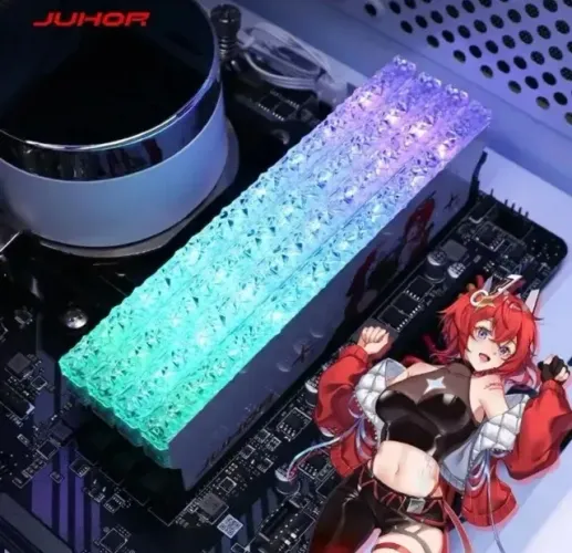 Memória RAM JUHOR RGB DDR5 32GB 6800MHz (2x16gb)