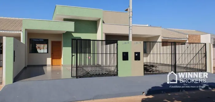 Casa com 3 dormitórios à venda, 73 m² por R$ 260.000,00 - Jardim Araucária 2 - Floresta/PR