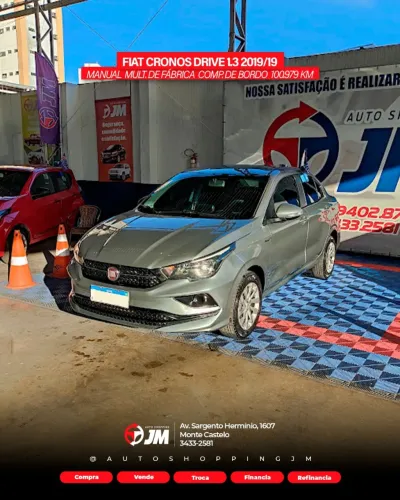 Fiat Cronos Drive 1.3 8V Flex 2019