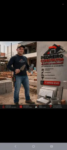 Construções pequena media e alto padrão extrema e regiao
