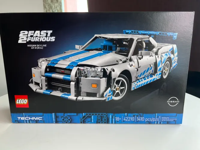Lego Technic 42210 Nissan Skyline 2 Fast 2 Furious Lacrado