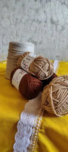 Linhas de crochê