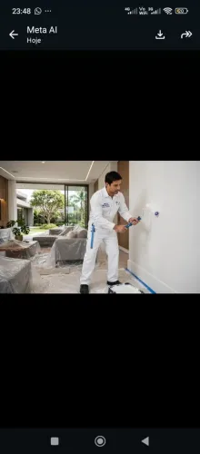 Gilber paí filha pintura Premium reparos 