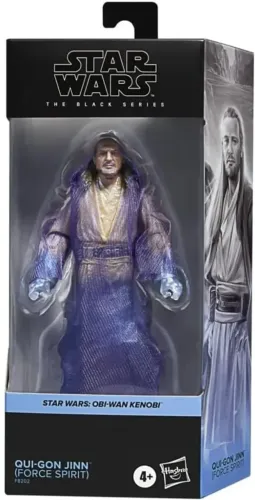 Star Wars The Black Series Qui-gon Jinn Force Spirit Obi Wan Kenobi Espírito da força