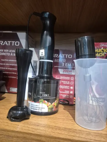 MIXER 3 EM 1, PROCESSADOR, BATEDOR.