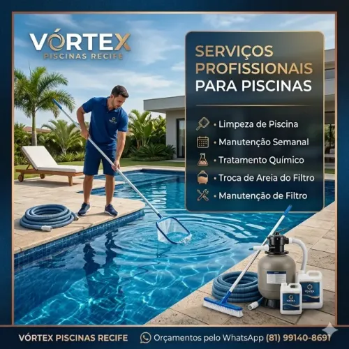 Manutençao e limpeza de Piscina