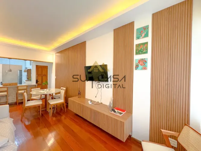 Apartamento para locaçãono Leblon | Segunda quadra da praia | Rua Rita Ludolf REF: AP0203
