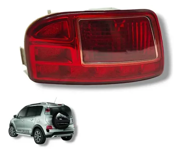 Lanterna Parachoque Citroen C3 Aircross 2011 2012 A 2015 Esq Esquerdo/motorista Vermelho