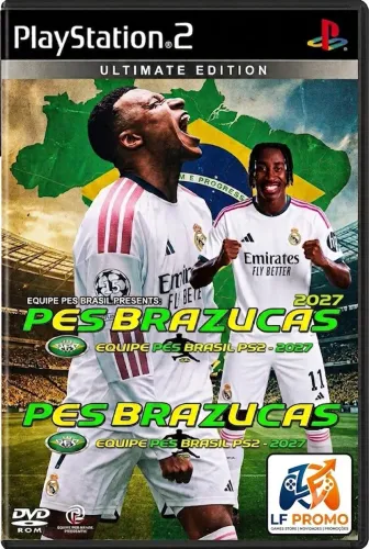 PES BRAZUCAS 2027 PLAYSTATION 2 ( JOGO DE PS2 )