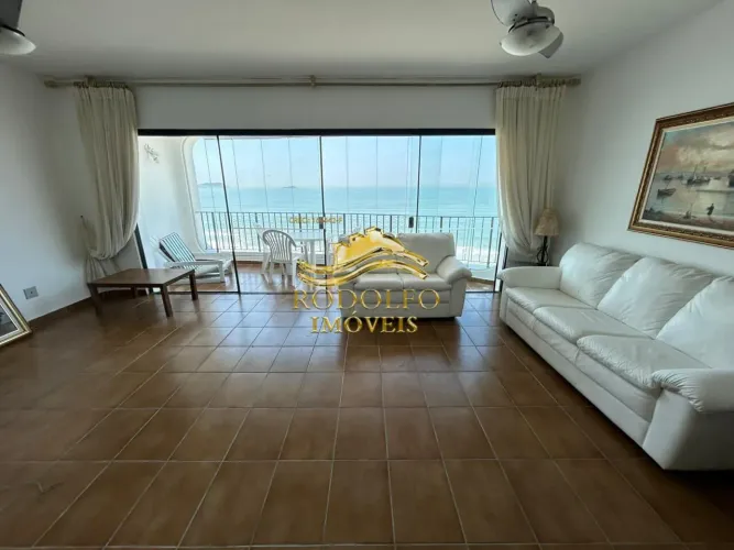 Guarujá-SP Praia das Astúrias Vista Mar 4 Suítes 150m² 2 Vagas Ar-condicionado Varanda Gou