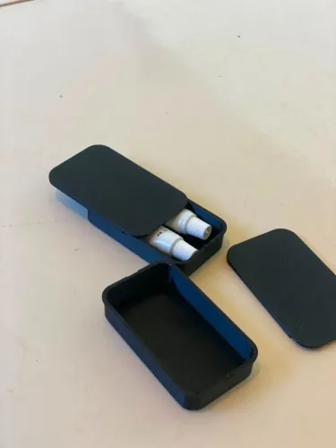 Mini Estojo de Bolso Organizador Com Tampa Deslizante (Kit C/ 2)