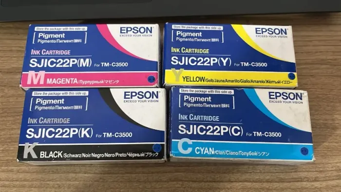 Cartucho Epson SJIC22P vencido