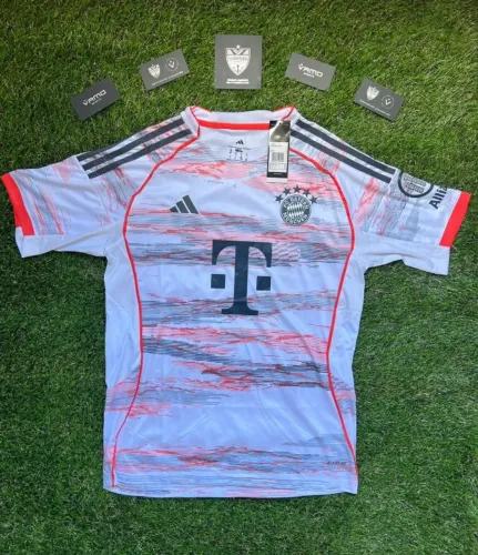 Camisa Bayern de Munique II 25/26 - Adidas - Torcedor - Branca