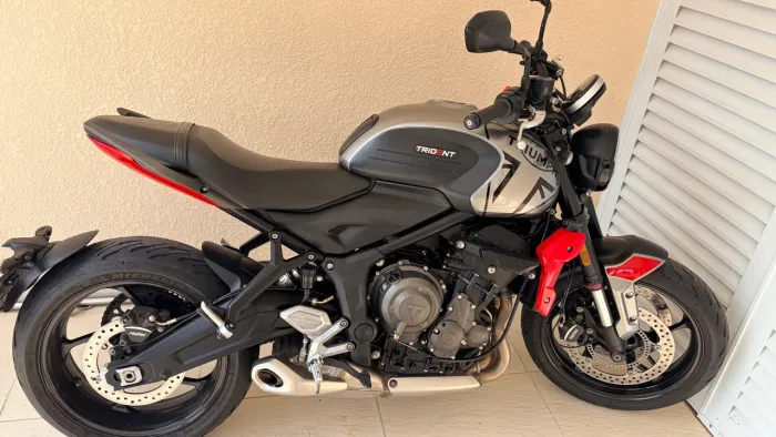 Trident 660 com Quickshifter
