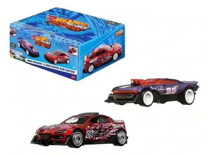 4 carrinhos Hot Wheels Pull-back Speeders 2022 Camaro Zl1 E Bone Shaker e outros