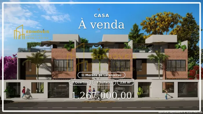 Morada de Laranjeiras: Conforto e Modernidade em Casa Triplex com 3 Suítes!