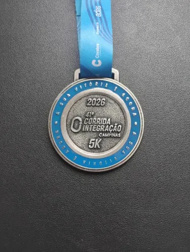 Medalha de corrida - Integração - 5K