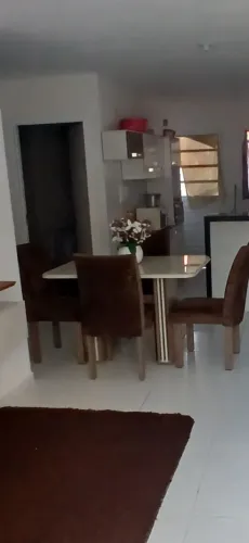 Mesa tampo de vidro
