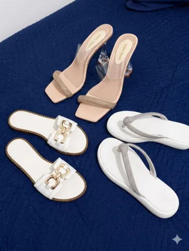 Combo, salto, rasteirinha,papete 