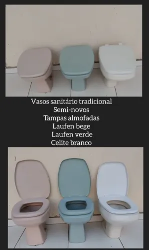 Vaso sanitário tradicional