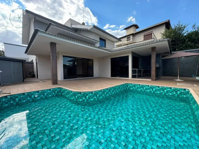 Casa em condomínio de alto padrão, 5 quartos, piscina e gourmet - Planalto, BH