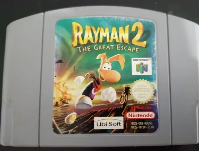 Rayman 2 The Great Escape Original (Europeu Pal) Nintendo 64