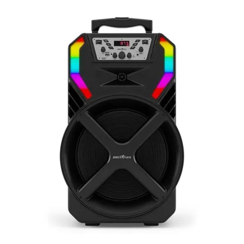 Caixa de som amplificada Britânia BCX12500 de 1000W