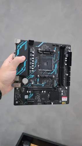 Placa Mãe AM4 B450M D4 PRO JIESHUO