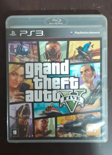 GTA V PS3 COM MAPA