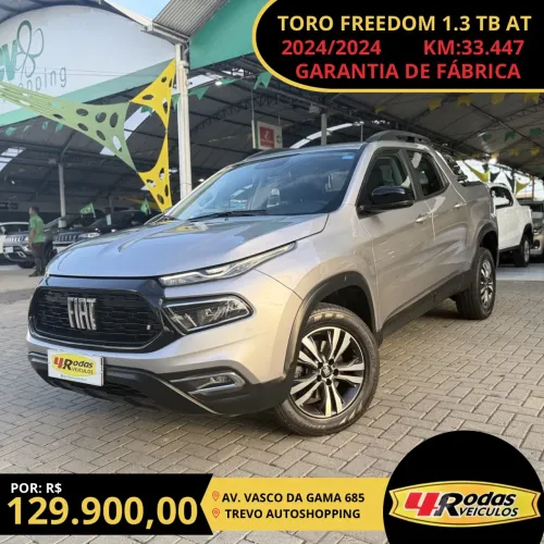 Fiat Toro Freedom 1.3 T270 4X2 Flex AUT 2024