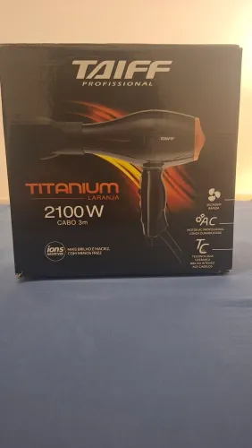 Secador de Cabelo Taiff Titanium 2100w (Impecável )