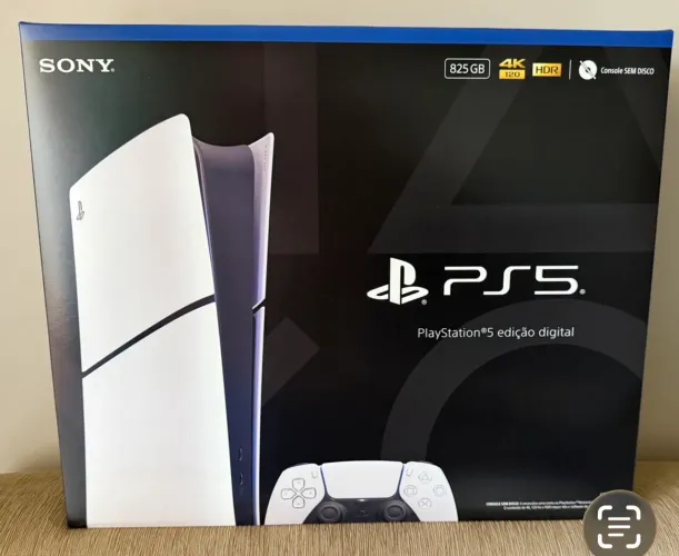 PlayStation 5 Slim Digital Lacrado Pego seu vídeo game como forma de pagamento