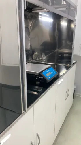 Capela de exaustão em inox