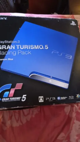 PS3 slim edição Gran turismo desbloqueado com HD de1TB completo cheioDejogos passo cartão