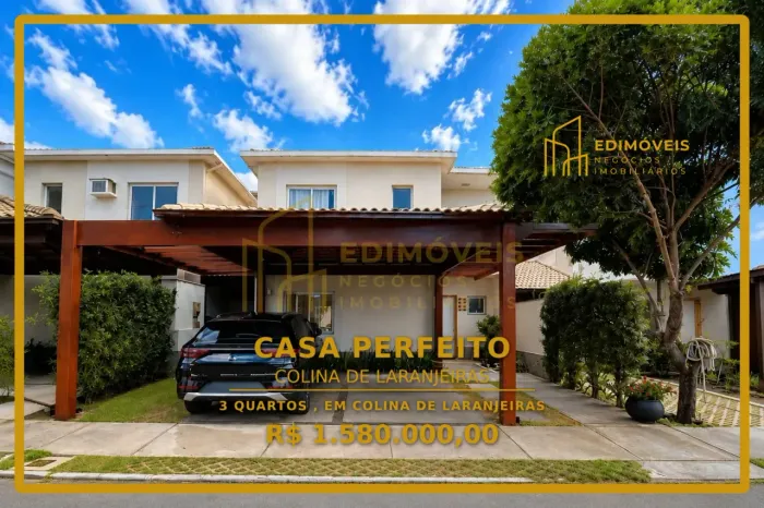 Casa em Colina de Laranjeiras: privacidade e lazer completo no Condomínio Itatiaia!
