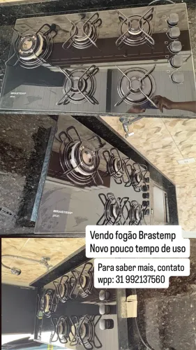 Cooktop 5 Bocas Brastemp com Acendimento Automático - BDD85AE