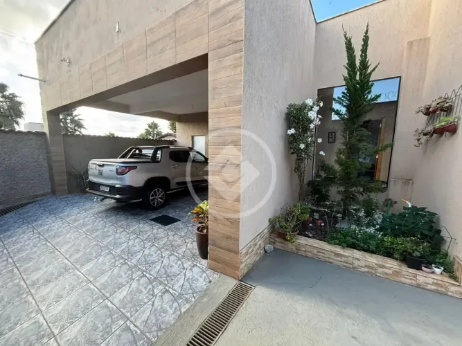 Casa com 3 quartos sendo um suíte com poço artesiano bairro, água mais barata codigo: 3563