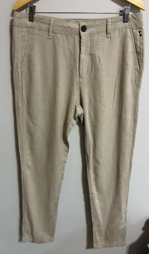 Calça reserva em linho nova com etiqueta