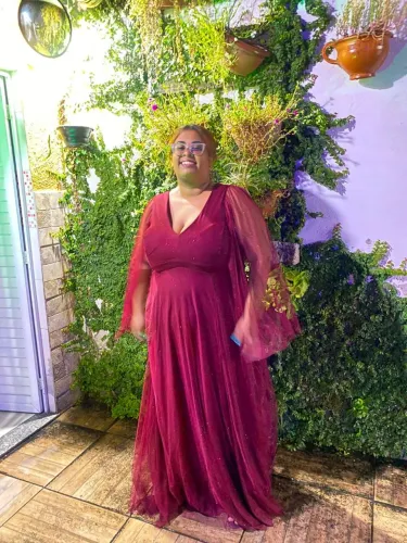 Vestido de madrinha plus size