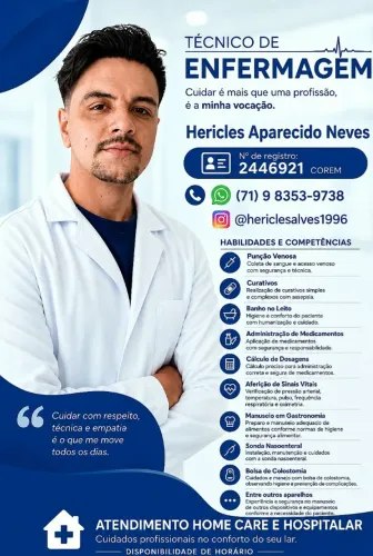 Técnico de enfermagem 