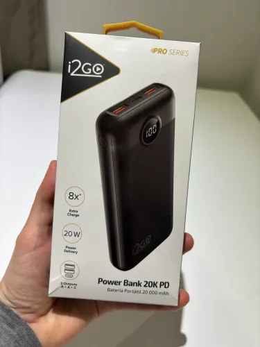 ? Power Bank i2GO Pro 20.000 mAh - 20W R$ 130