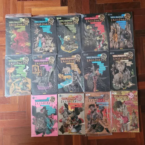 Sandman:  Edição 30º Aniversário (14 Volumes) COMPLETO 
