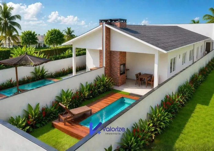 Casa com 2 Quartos e Suite no Litoral