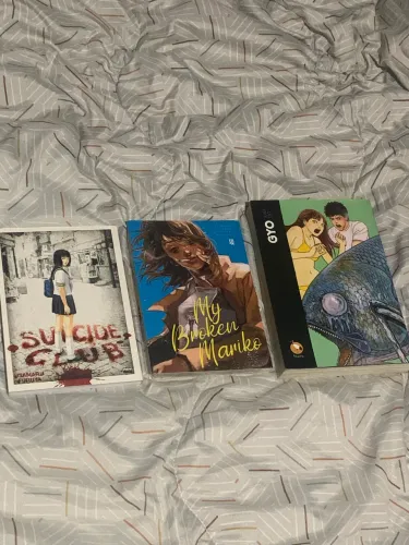 Lote mangas suicide club + gyo + my broken mariko 