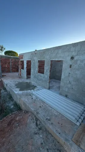 mini chácara em Salgado SE obra em andamento vendo como esta,ou ja finalizada.