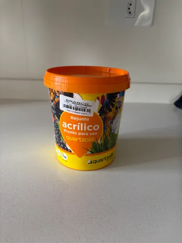 Rejunte acrílico Quartzolit branco